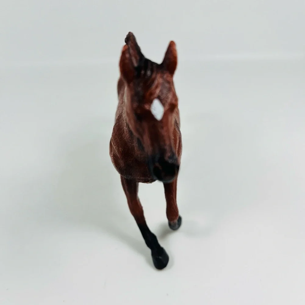 Terra by Battat Farm Animal Brown Horse Pony Mare Toy 4” Figure Maison Joseph